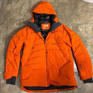 Direct North Gore Windstopper Down Jacket Mountain Hardwear, XL, Orange